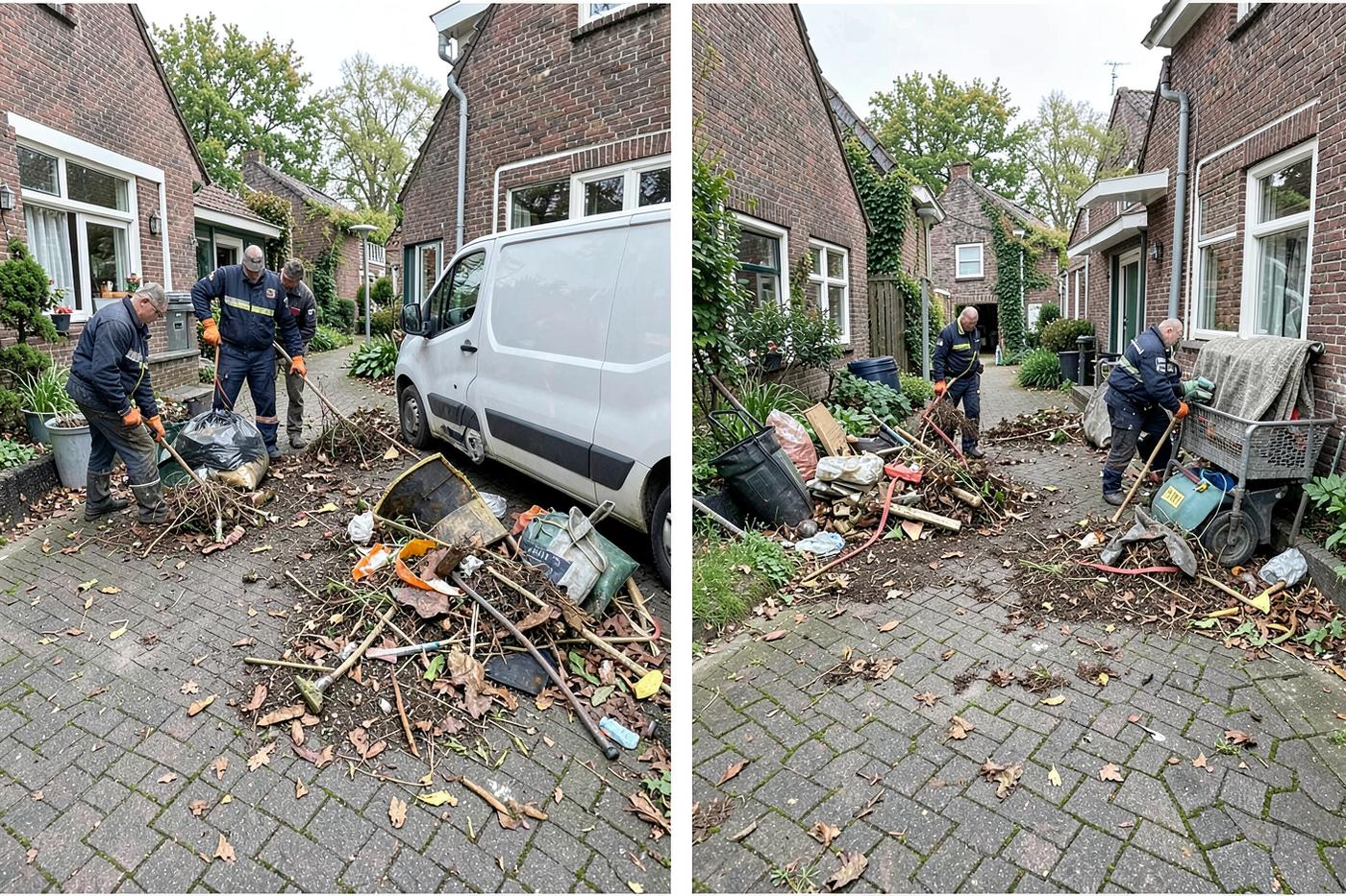 Opritten leeghalen door Leegzo